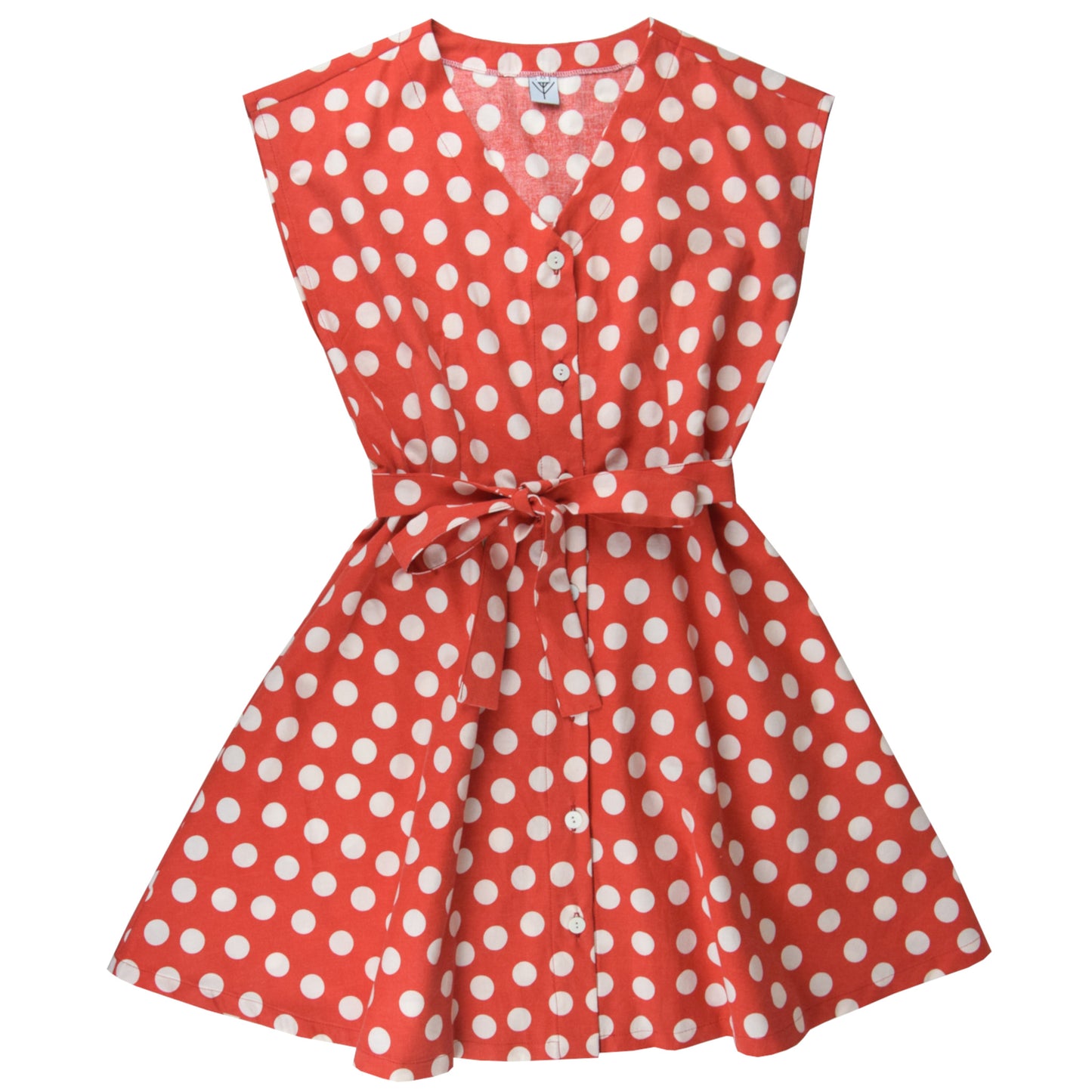 CHARLY Polka red - Size M