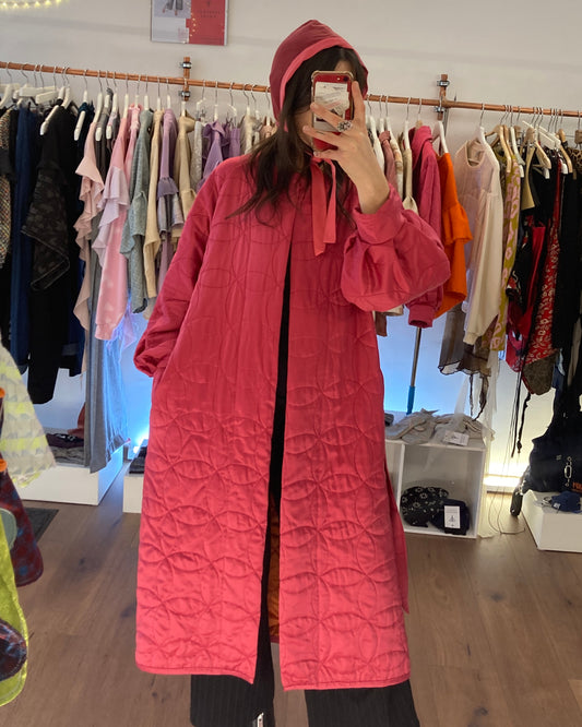 Unique pink coat
