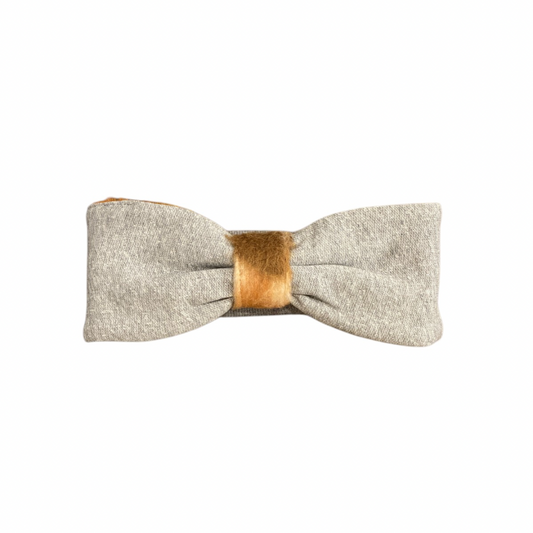 MARIA Headband + Mittens set - Orange Flowers