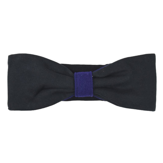 MARIA Headband & Mittens set - Purple blue