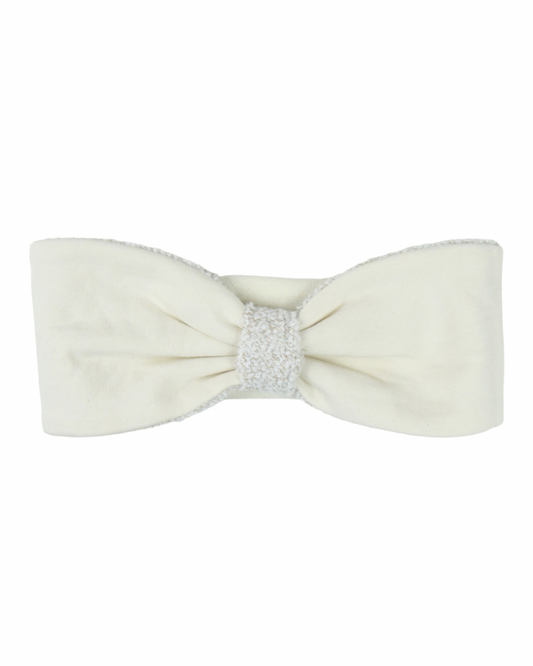 MARIA Headband & Mittens set - Fluffy white