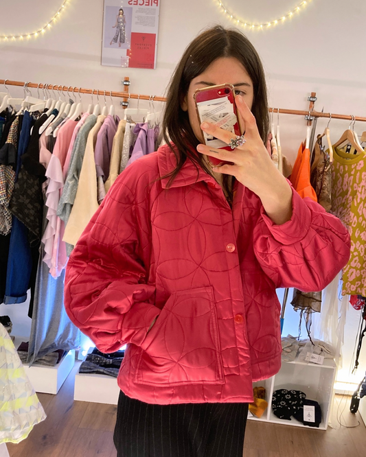 Unique pink jacket