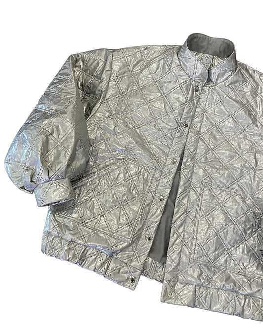 TO THE MOON AND BACK bomber jacket long - One size