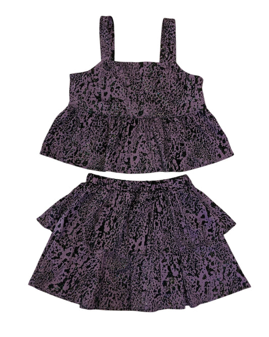 ANNIE top + skirt set - Size M