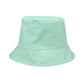 Reversible upcycling bucket hat for kids