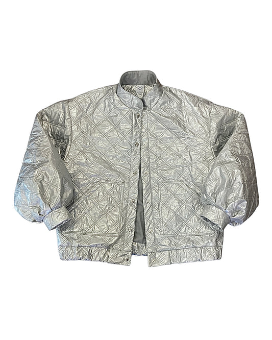 TO THE MOON AND BACK bomber jacket long - One size