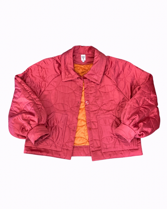 Unique pink jacket