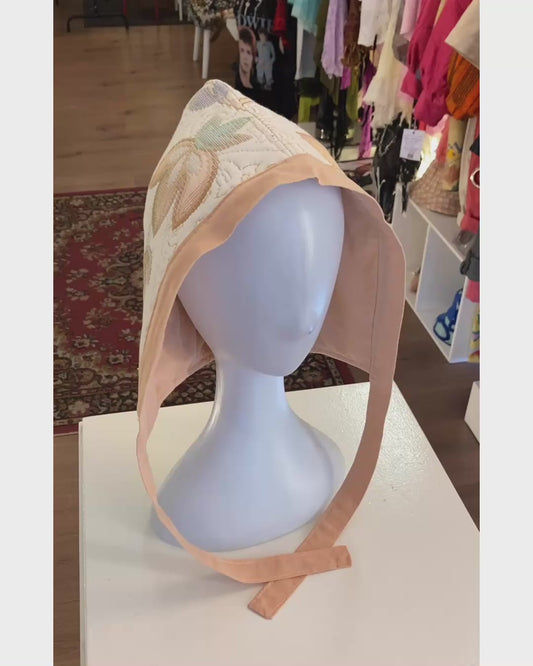 CRISTINA reversible bonnet - One size